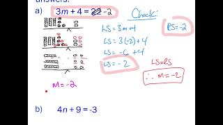 Solving 2-Step Equations with Algebra Tiles