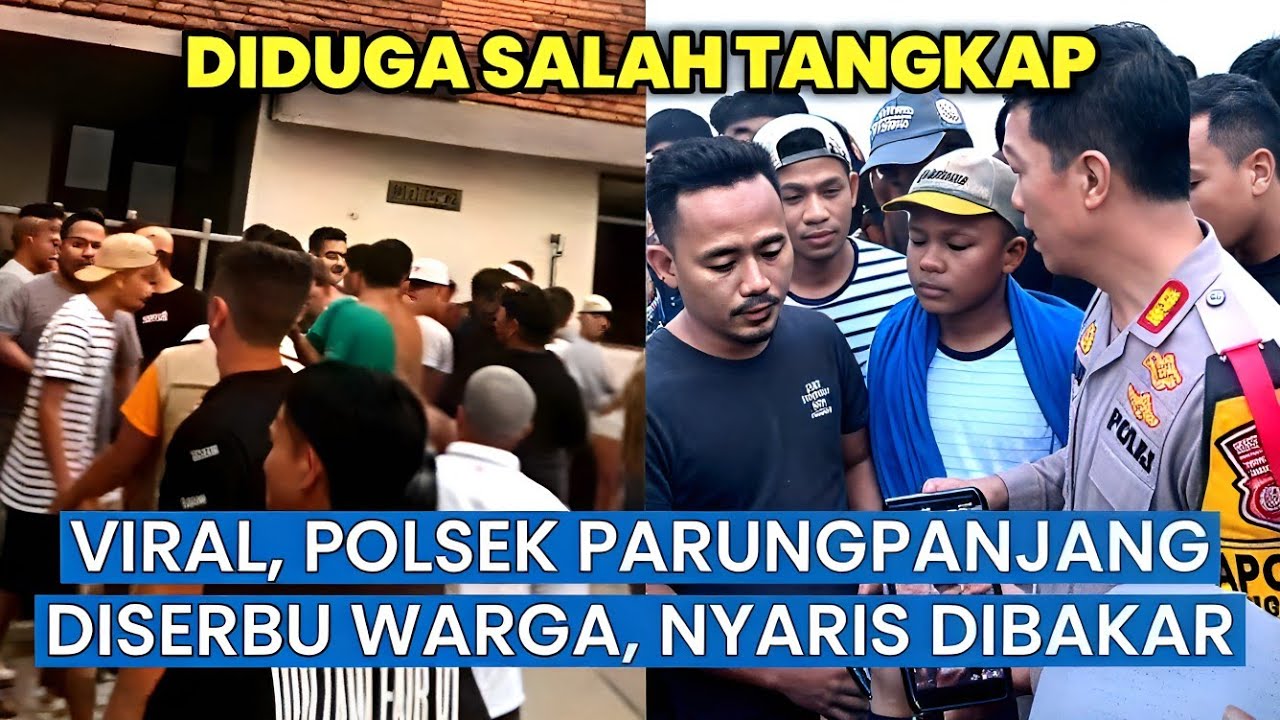 Warga Cigudeg Datangi Polsek Parungpanjang Tuntut Kejelasan Dugaan Salah Tangkap