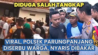 Warga Cigudeg Datangi Polsek Parungpanjang Tuntut Kejelasan Dugaan Salah Tangkap
