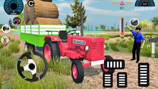 New Tractor Games 2026 | Mahindra 4x4 Realistic Cargo Tractor Offroad Driving | Android Gameplay screenshot 3