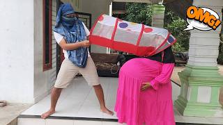 Download lagu Funny Drama 💢😱 Pregnant Woman Giving Birth Is Tricked into Giving Birth Using a Tunnel