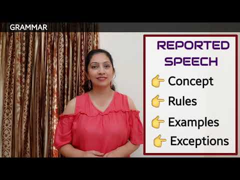 GRAMMAR  - REPORTED SPEECH ( Basic Rules and Examples)