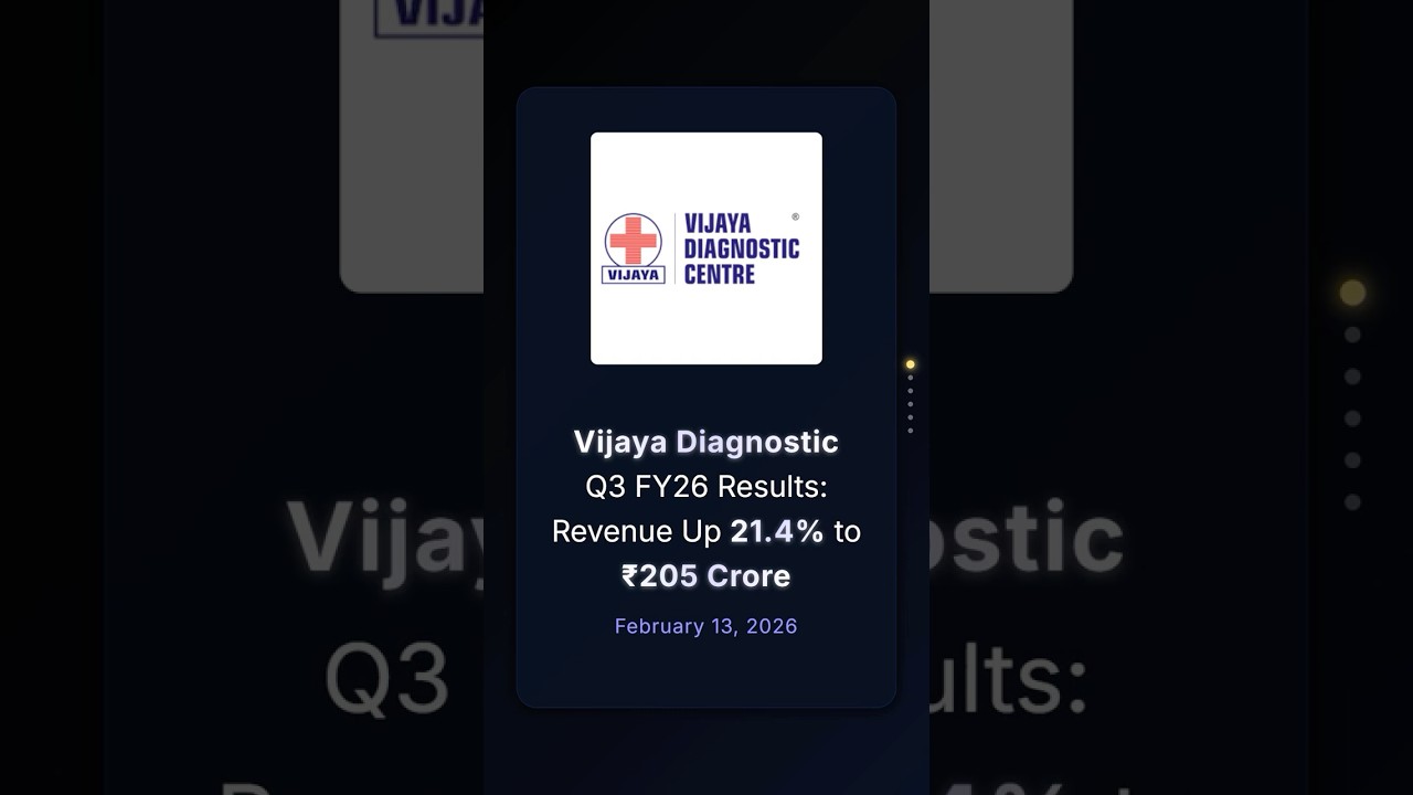 Результаты Vijaya Diagnostic за 3 квартал 2026 финансового года: выручка выросла на 21,4% до 205 ...