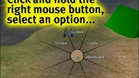A yummy mix of user interface tricks - Second Life TuTORial