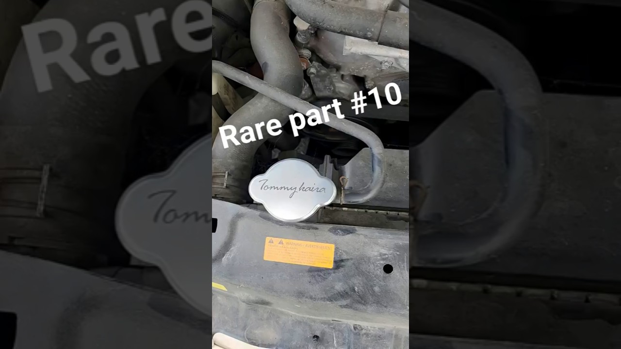 TommyKaira Rad Cap & Dipstick cover #vq35de #vqfamily #350z #g35 #jdm #rarejdmparts #shorts