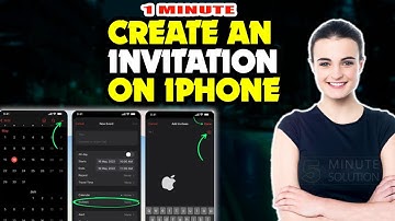 How to create an invitation on iphone 2024 [ Easy Tricks ]