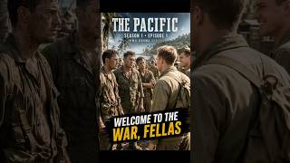 Welcome to the War, Fellas | The Pacific S1E1 #shorts #movie