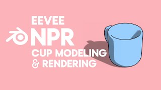 Blender Modeling Exercise 1 : Cup modeling and rendering tutorial