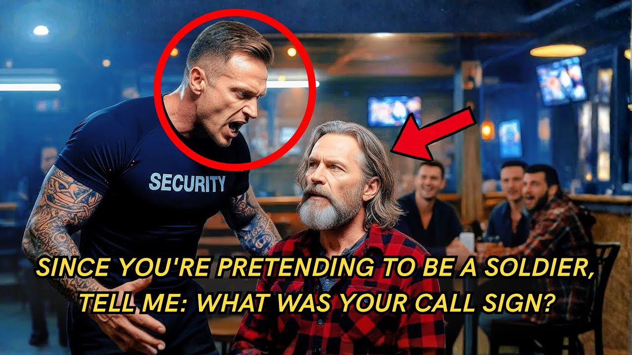 Бывший «морской котик» спросил у бездомного ветерана его позывной — «ФАНТОМ» заставил бар замолчать