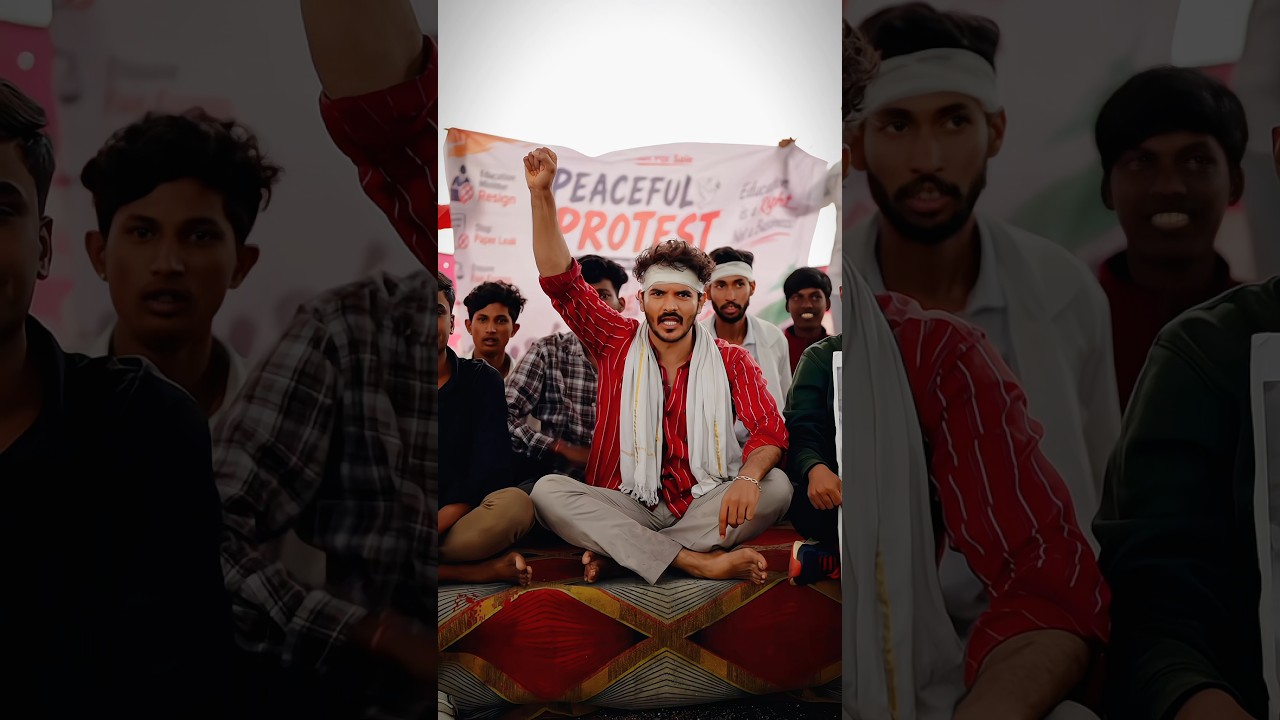 Jai Hind,..🫡 #azmaik #reality #paperleak #azmaikshorts #motivation #students #protest a