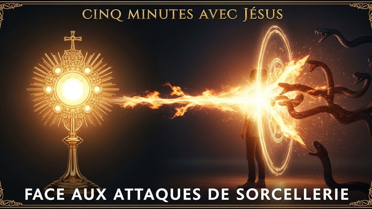 Cinq Minutes avec Jésus au Saint-Sacrement : Face aux Attaques de Sorcellerie