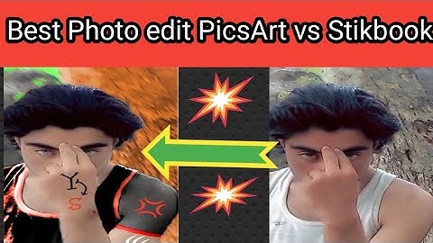 picsart photo editing background change
