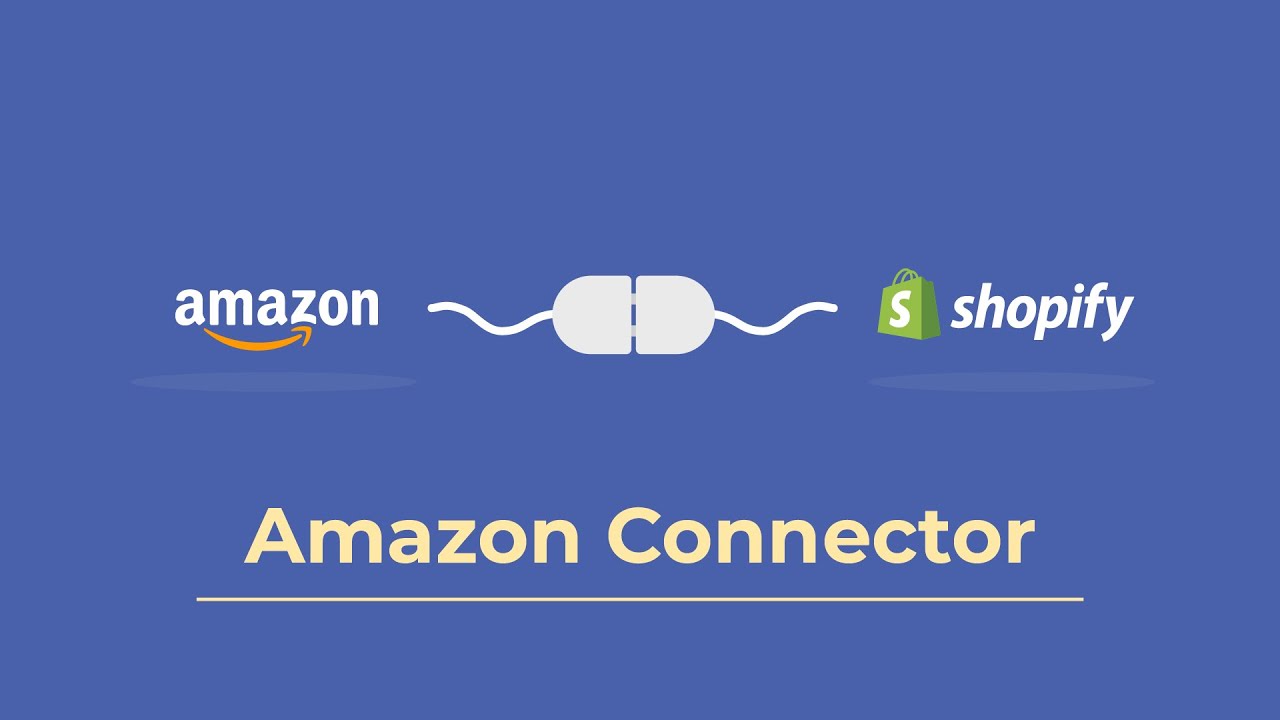 Amazon Connector for Shopify - YouTube