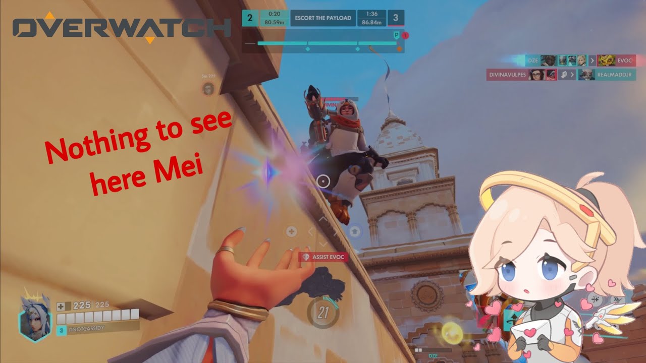 Satisfying Masters, mercy gameplay  ￼