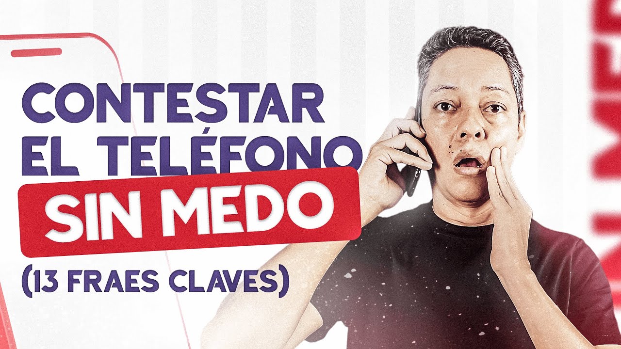 ¿Miedo de hablar en inglés por teléfono? Estas 13 frases te van a salvar