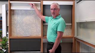 Standard Roll vs. Reverse Roll- EcoSmart Roller Shades.