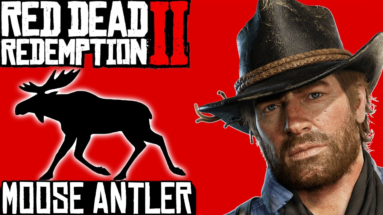 RDR2 Moose Antler Rare Moose Spawn Location YouTube
