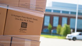 North Texas Food Bank Mobile Pantry at McKinney ISD Stadium
