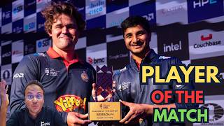 The game that made Magnus Carlsen give his Player of the Match trophy to Vidit Gujrathi screenshot 4