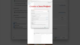 Write your first program in Eclipse IDE | Java | #shorts