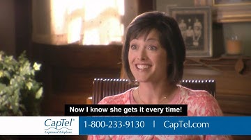 Talking to Mom Using CapTel