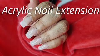 Acrylic nails for beginners | Nail extension for beginners | Part  1 | Khushi's art gallery