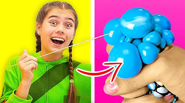 Funny balloon challenges and other quests with Nastya Artem and Mia