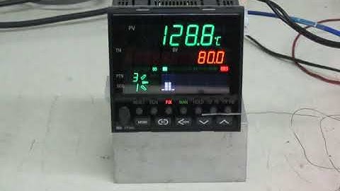 RKC INSTRUMENT PF900(8NN-4*NN2-FR05) Program controller　動作確認