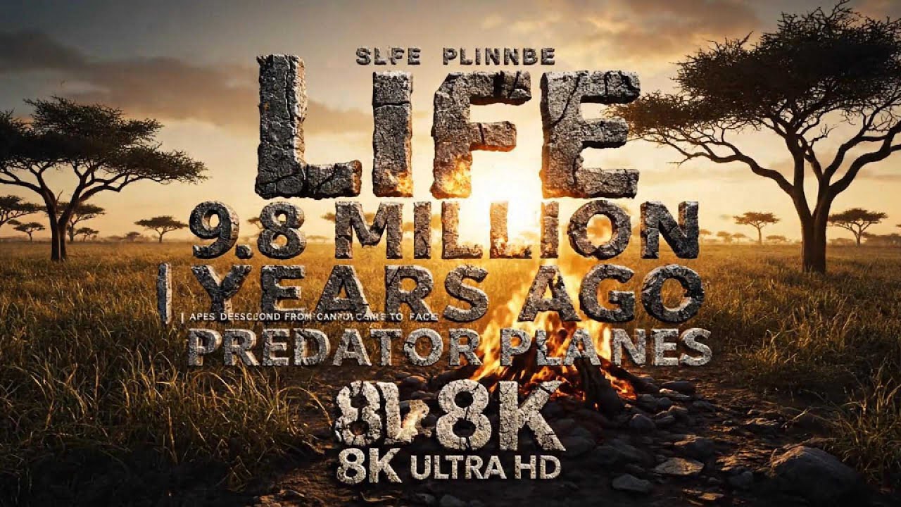 Life 9 8 Million Years Ago  Apes Descend from Can