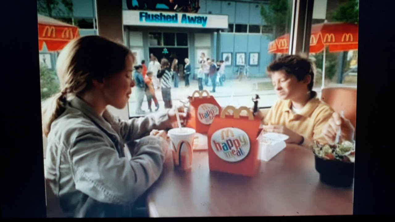 Flushed Away McDonald's Commercial (2006) YouTube
