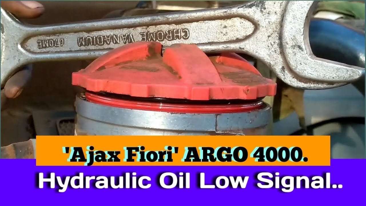Hydraulic oil Ajax Fiori ARGO 4000 YouTube