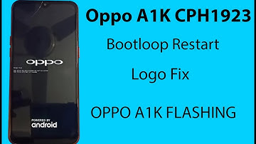 Oppo A1K CPH1923 AFTER (UPDATE) FLASH BOOTLOOP RESTART PROBLUM FIX.