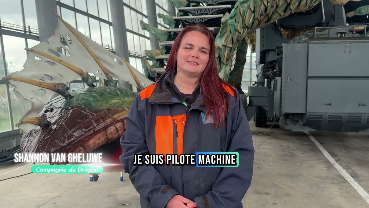 Le Dragon de Calais se transforme....