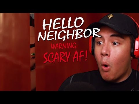 HELLO NEIGHBOR  NEW GAME  REACTION  TRAILER  INDIE 