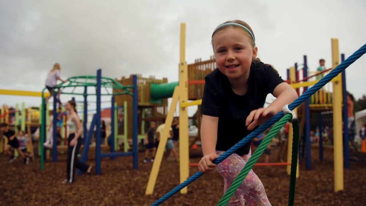 Westport Builds a Playground for St Canice's School | Mitre 10 Helping Hands