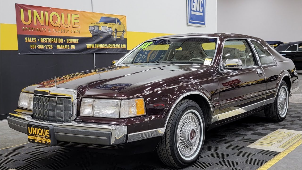 1988 Lincoln Mk VII Bill Blass Edition For Sale 14 900 YouTube 1988-lincoln-mk-vii-bill-blass-edition-for-sale-14-900-youtube