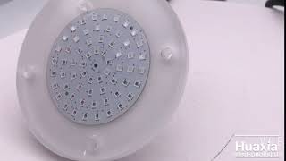 new products 10mm resin filled led underwater pool lights