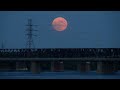 May 30 2026 MicroMoon BlueMoon Rising Above Saint Laurence River & Voctoria Bridge Montreal RME 4963