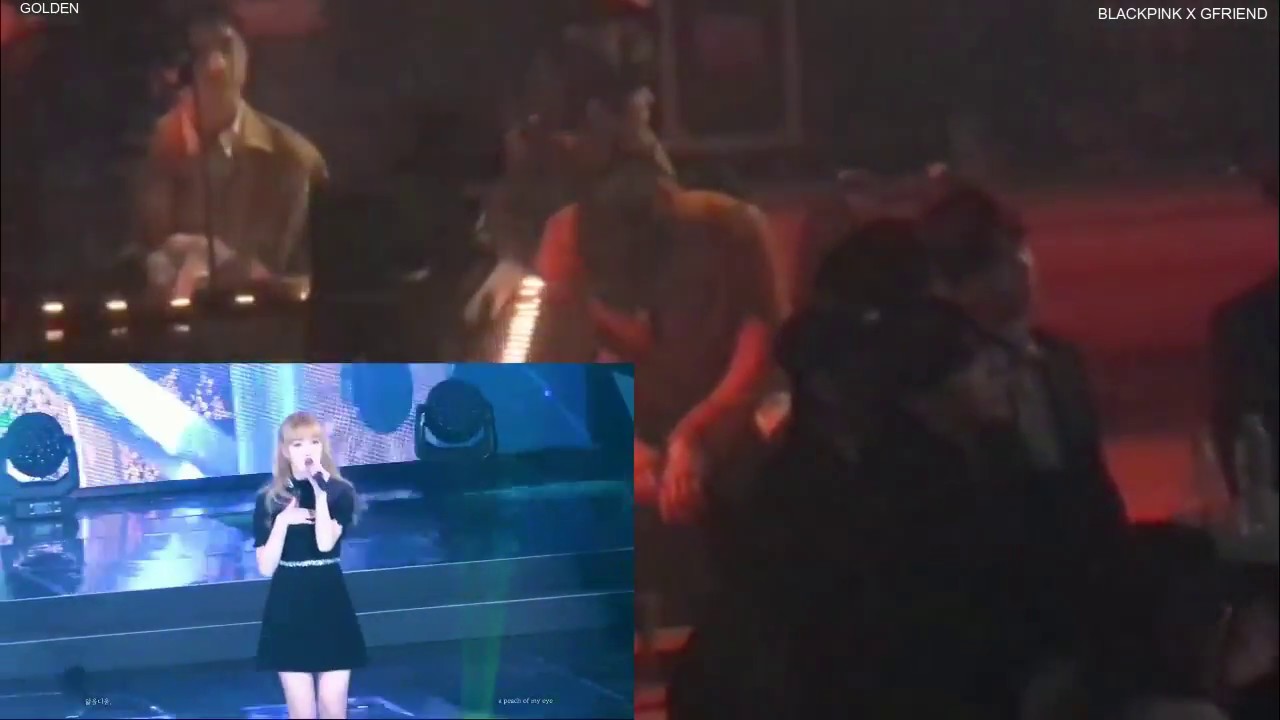 170222 GFRIEND BLACKPINK Moments (Yerin Jisoo Jennie) on Gaon Award