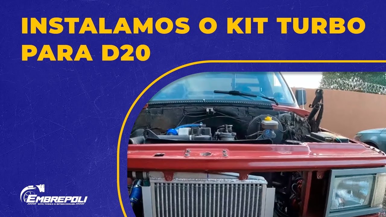 DESENVOLVEMOS O KIT INTERCOOLER PARA D20 PARTE 2 YouTube