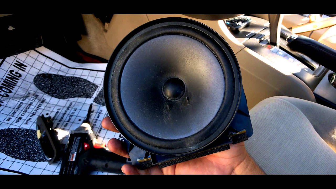 2006 honda accord speaker size