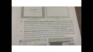 Class 6 | Chapter 1 | Computer Software | Part 3 | Application Software | Touchpad Computer Series screenshot 1