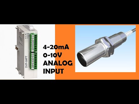 DELTA PLC 4-20MA ANALOG İNPUT OKUMA BASINÇ TRANSMİTTERİ - YouTube