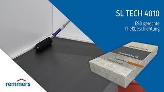 ESD gerechte Fließbeschichtung – SL TECH 4010 von Remmers