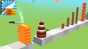 Slice It All! 💁👌🎍😍 ASMR slicing game Very satisfying and relaxing Gameplay Walkthrough MAXFJK62