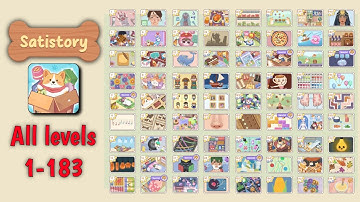 Satistory Tidy Up all levels 1-183 gameplay solution