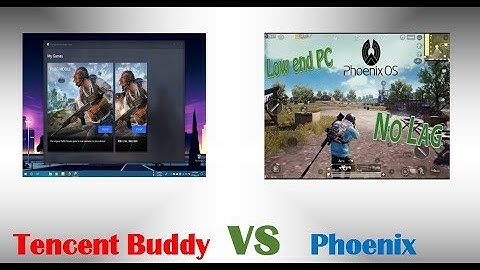 Tencent Gaming Buddy Vs Phoenix OS PUBG Mobile Gameplay | Tencent Gaming Buddy Vs Phoenix OS
