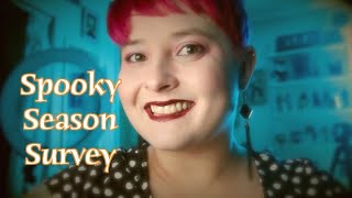 Spooky Season Survey [Soft Spoken] ASMR With Typing screenshot 3