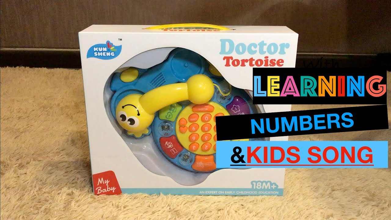 Doctor Tortoise Toys Review | Learning Numbers - NO MORE MONKEYS JUMPING ON THE BED