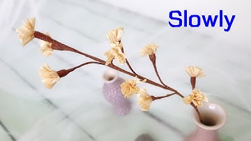ABC TV | How To Make Filler Paper Flowers #4 (Slowly) - Craft Tutorial